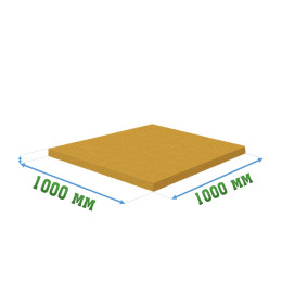 Покрытие для тира 1000x1000x8мм