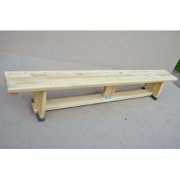 Скамья гимнастическая 4,0м на деревянных ножках
